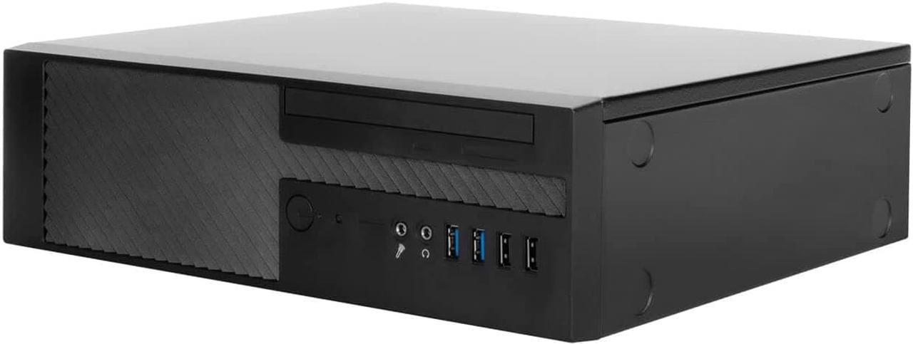 Alt view image 4 of 7 - IN WIN Micro-ATX Desktop case, 9L Compact Size, pre-Installed Standard TFX 300W Power Supply and 80mm Fan x 1 (CK722.FF300TB3)