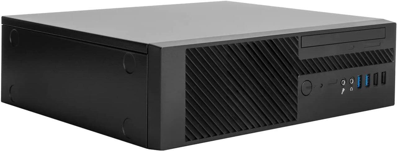 Alt view image 3 of 7 - IN WIN Micro-ATX Desktop case, 9L Compact Size, pre-Installed Standard TFX 300W Power Supply and 80mm Fan x 1 (CK722.FF300TB3)