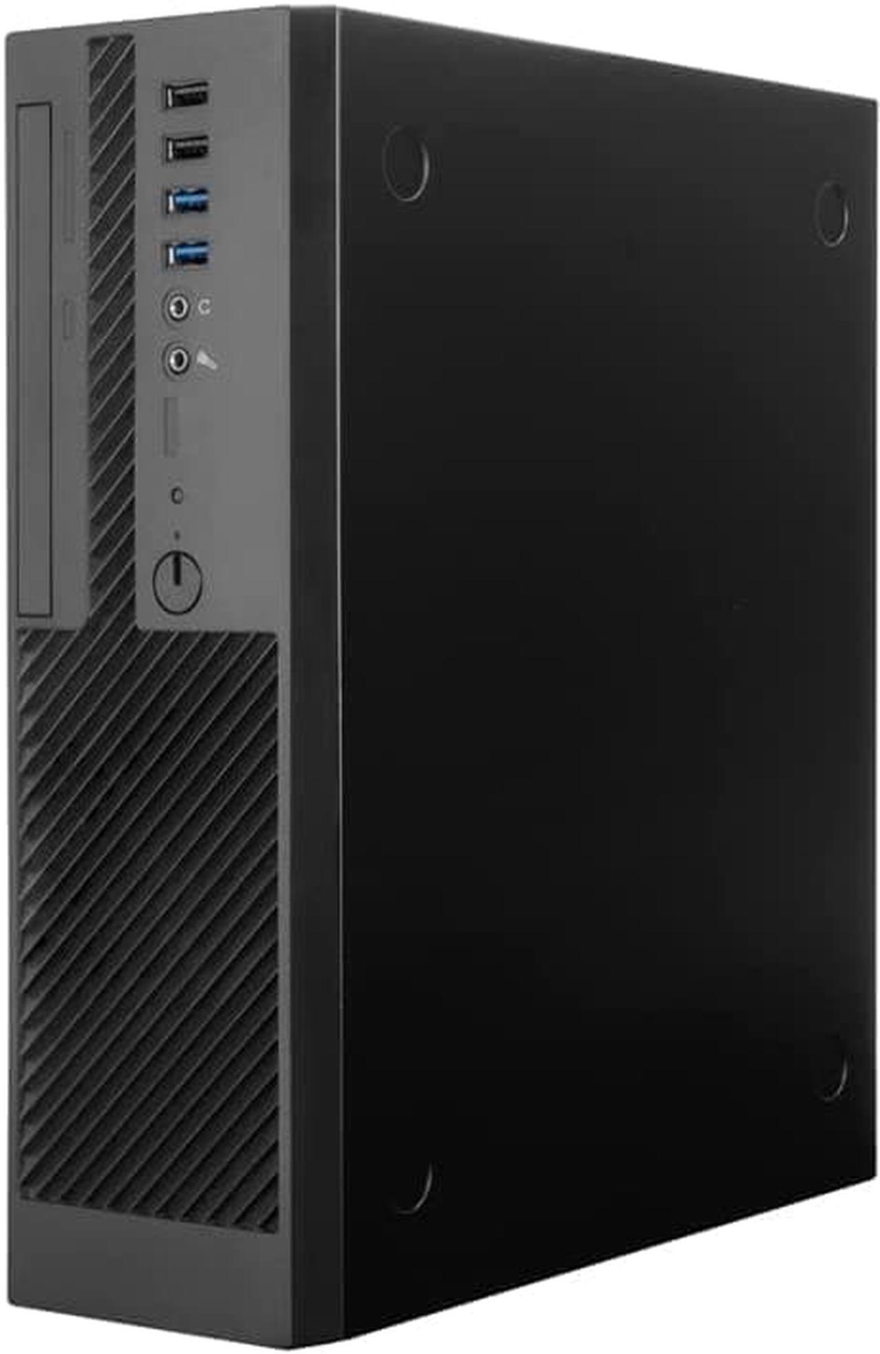 Alt view image 2 of 7 - IN WIN Micro-ATX Desktop case, 9L Compact Size, pre-Installed Standard TFX 300W Power Supply and 80mm Fan x 1 (CK722.FF300TB3)