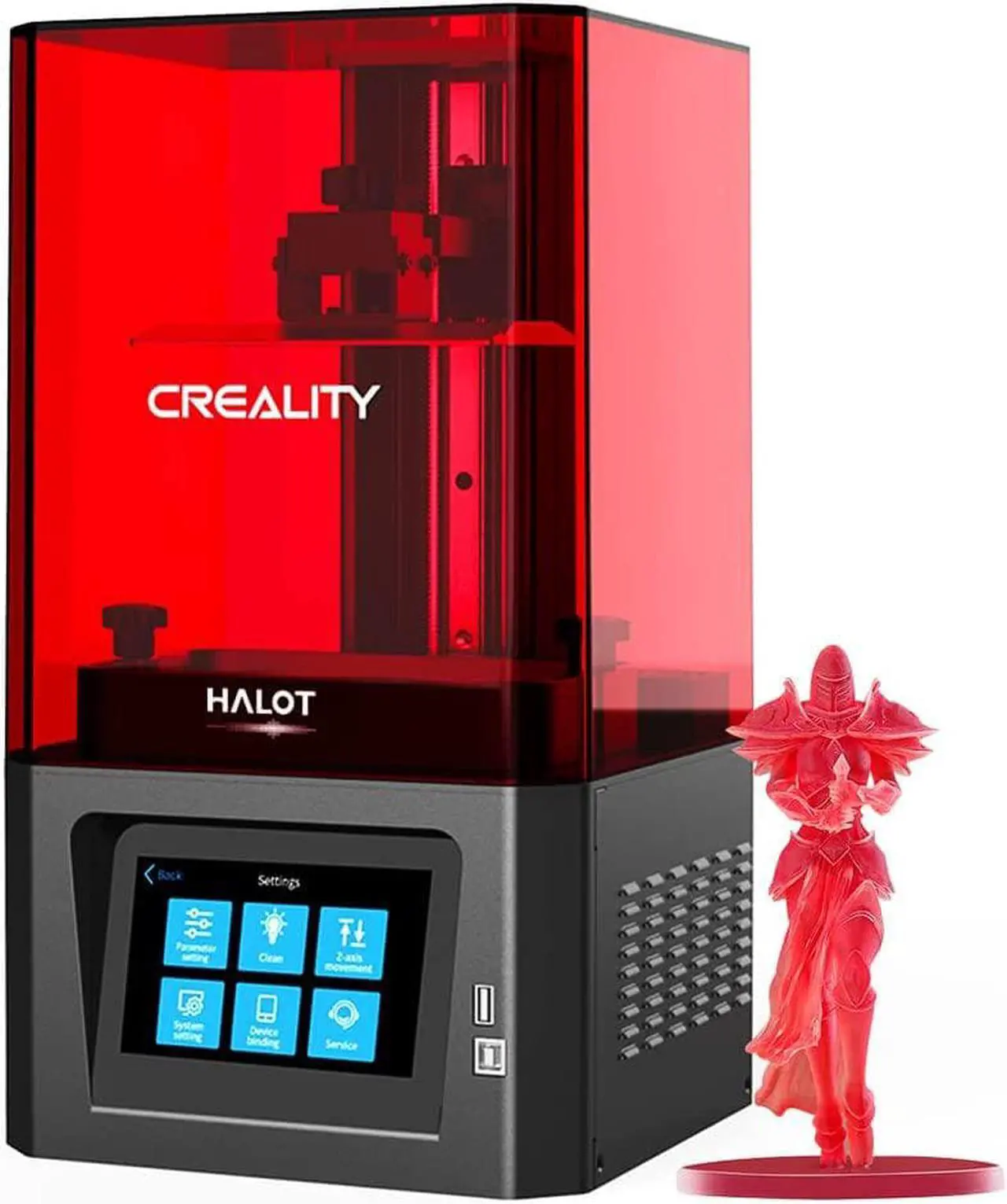 Main image of Creality HALOT ONE Resin 3D Printer with 5.96 inches 2K Mono LCD, Intergral Light Source and Fast Printing, Precise Z-axis Module and WiFi Control, Assembled Out of The Box