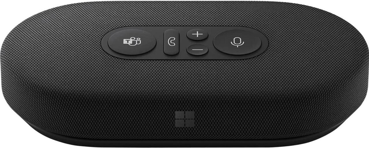 Main image of Microsoft Modern USB-C Speaker, Certified for Microsoft Teams, 2- Way Compact Stereo Speaker, Call Controls, Noise Reducing Microphone. Wired USB-C Connection