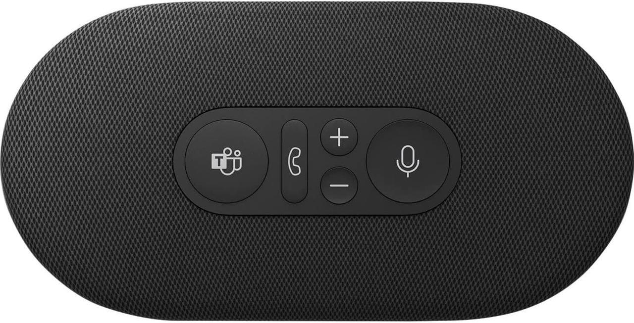 Alt view image 4 of 4 - Microsoft Modern USB-C Speaker, Certified for Microsoft Teams, 2- Way Compact Stereo Speaker, Call Controls, Noise Reducing Microphone. Wired USB-C Connection