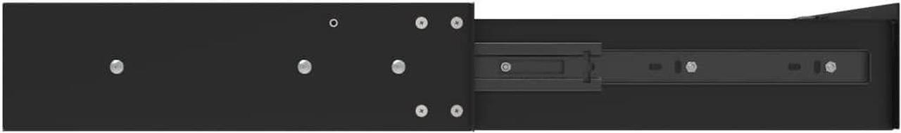 Alt view image 6 of 7 - 2U Server Cabinet Case 19 Inch Rack Mount Lockable Drawer with Key, 12.6 Inch Depth (2U)