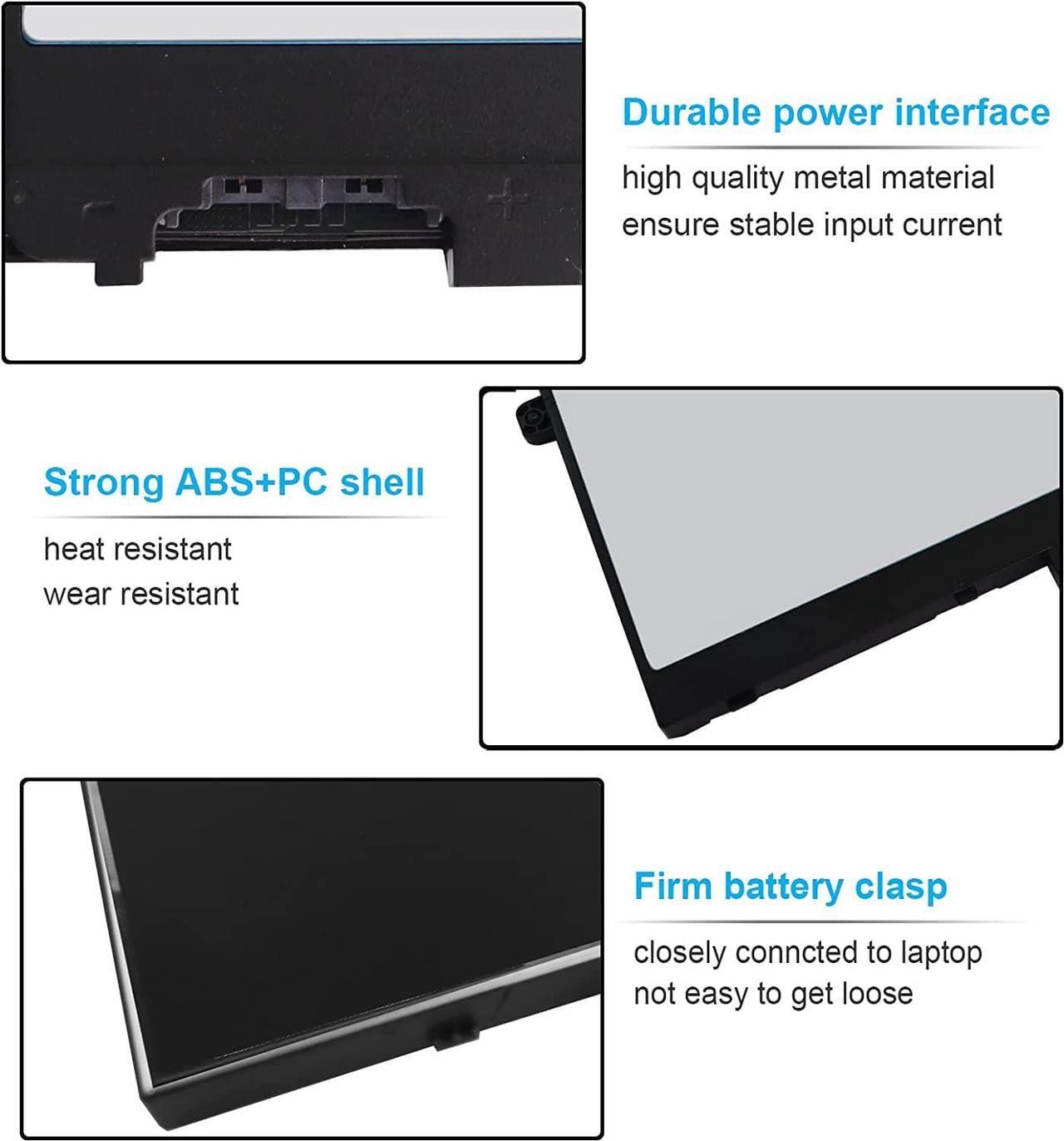 Alt view image 3 of 6 - 68Wh 3HWPP 15.2V Battery for Dell Latitude 5501 5510 5511 5401 5410 5411 E5410 E5510 E5401 E5501 E5411 E5511 Precision 3551 3541 for Inspiron 17 7500 7506 2-in-1 Black 451-BCMN 10X1J N2NLL 1VY7F 3YNXM