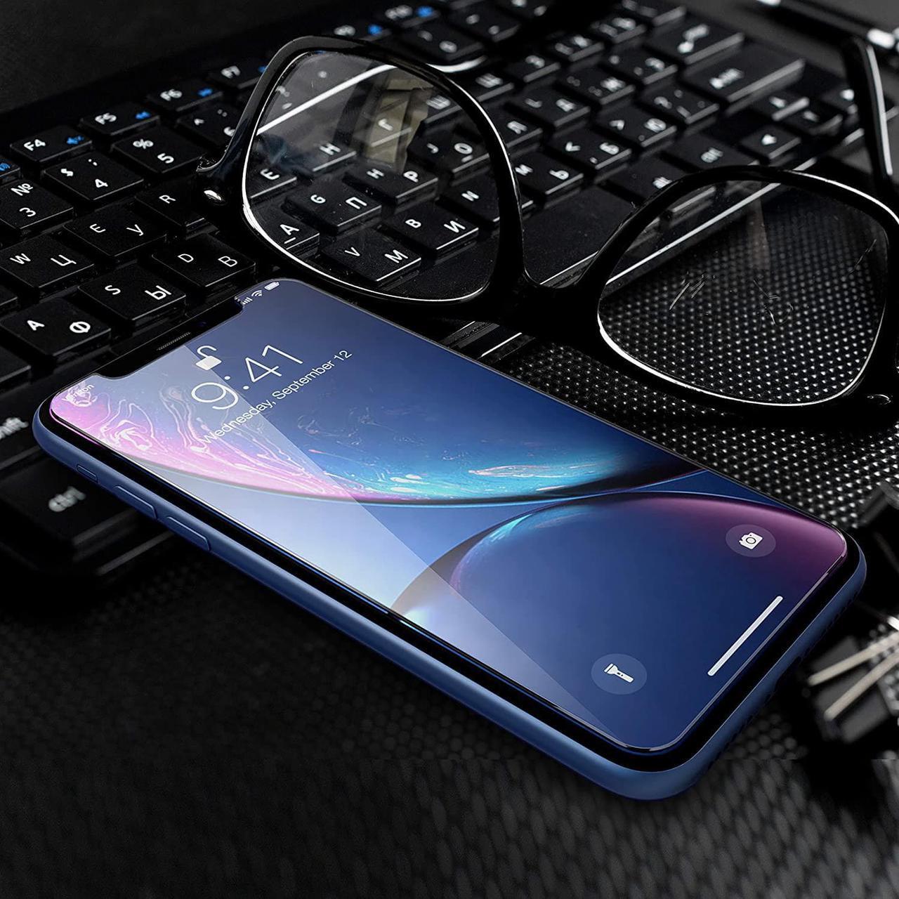 Alt view image 7 of 7 - XDesign Glass Screen Protector Designed for iPhone 11 and iPhone XR (3-Pack) 6.1-inch Tempered Glass with Touch Accurate/Impact Absorb + Easy Installation Tray [Fit with Most Cases]- 3 Pack