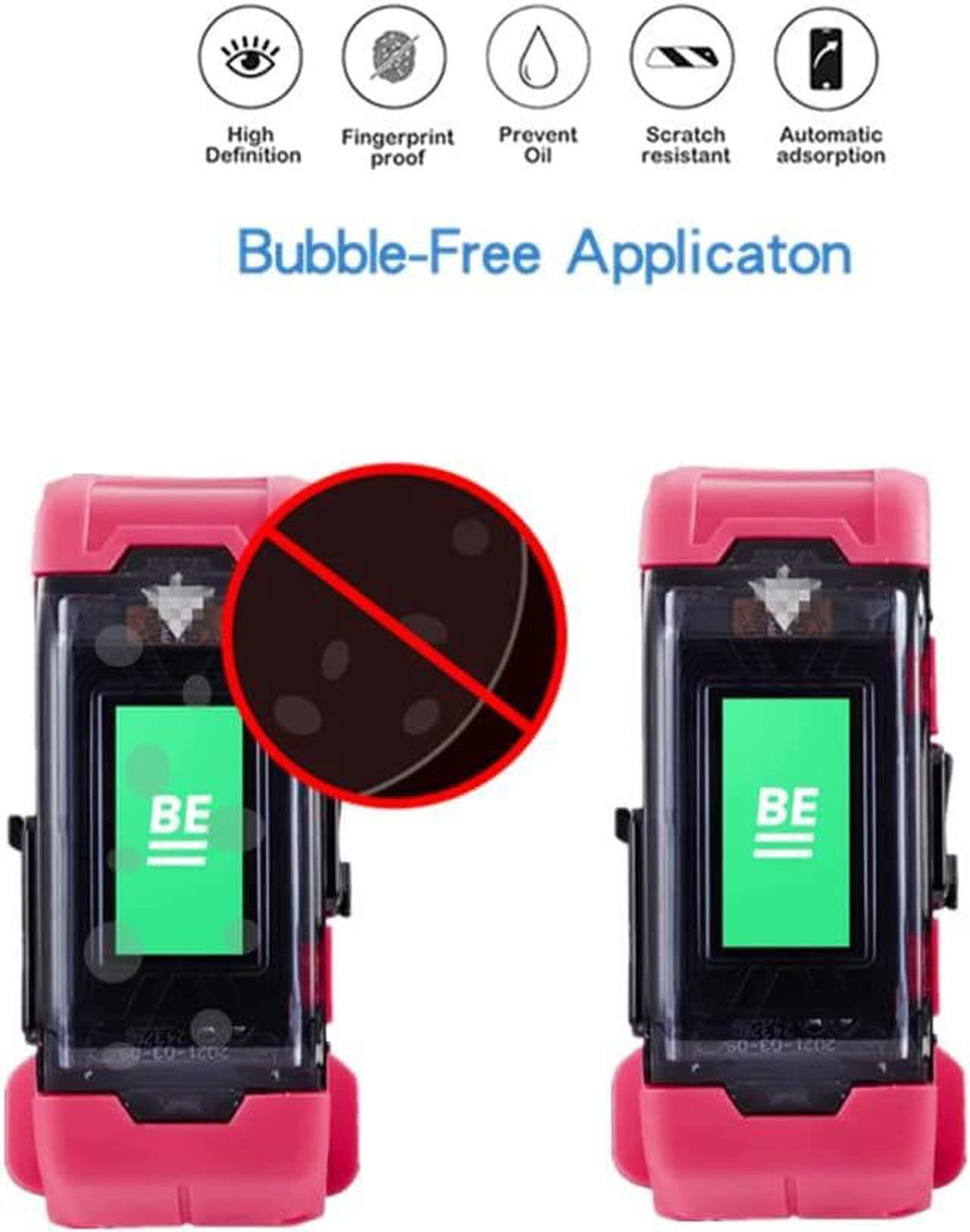 Alt view image 6 of 7 - MIHENCE Compatible for Bandai Vital Bracelet BE Screen Protector, HD Premium Real Screen Protector for Vital Bracelet BE [ 3PCS ] [ TPU ], Welcome to consult