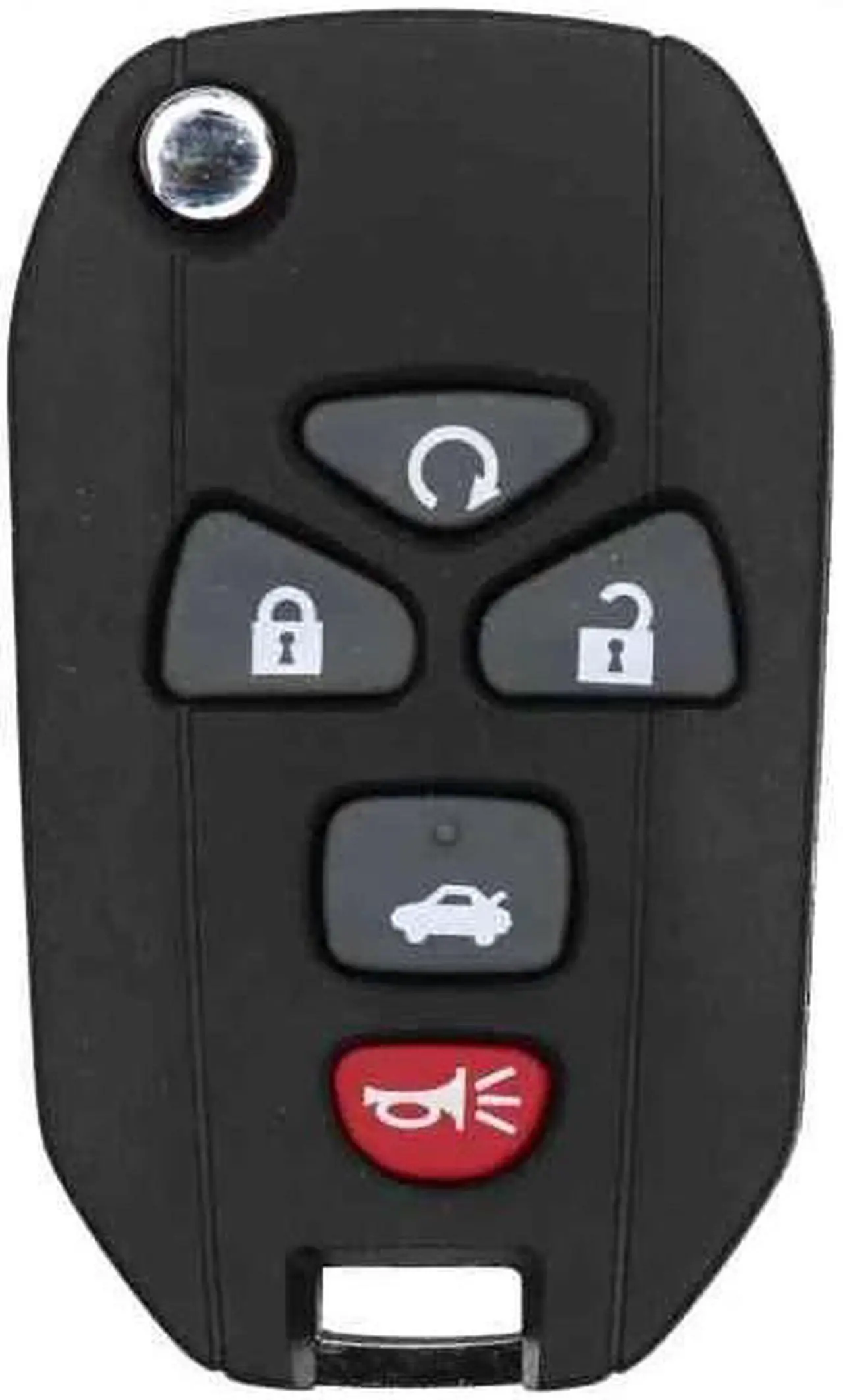 Main image of Replacement Flip Key Fob for 2011 Compatible with Chevrolet Malibu FCC KOBGT04A Part Number 22733524