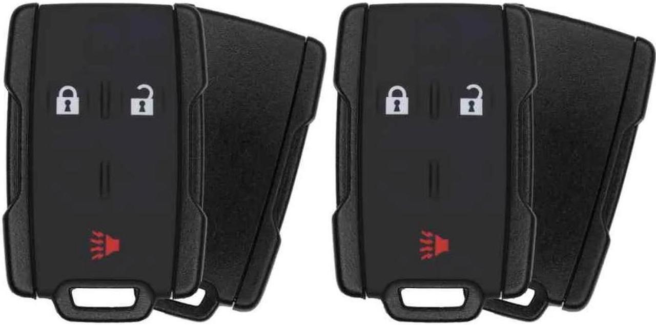 Main image of Car Key Fob Keyless Entry Remote for 2016 Chevrolet Silverado FCC M3N-32337100 M3N32337100 Part Number 13577771 Pack of 2