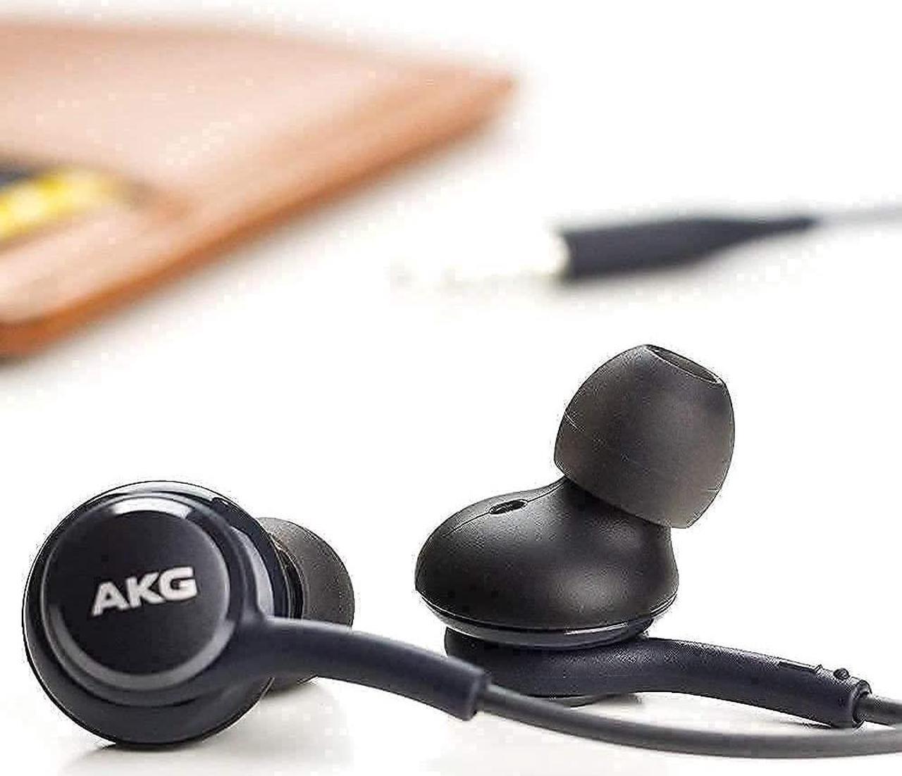 Alt view image 2 of 7 - OEM UrbanX 2021 Stereo Headphones for Samsung Galaxy S20 5G UW Braided Cable - Designed by AKG - with Microphone (Black) USB-C Connector (US Version with Warranty)