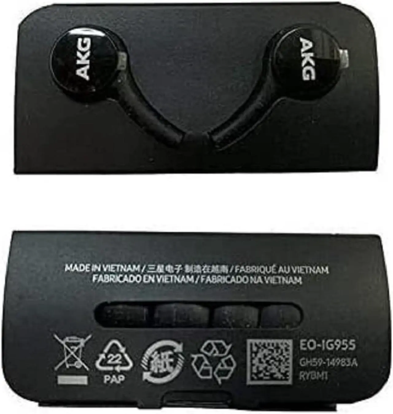 Alt view image 7 of 7 - UrbanX Stereo Headphones w/Microphone for Samsung Galaxy S8 S9 S8 Plus S9 Plus Note 8 - Designed by AKG - 100% Original