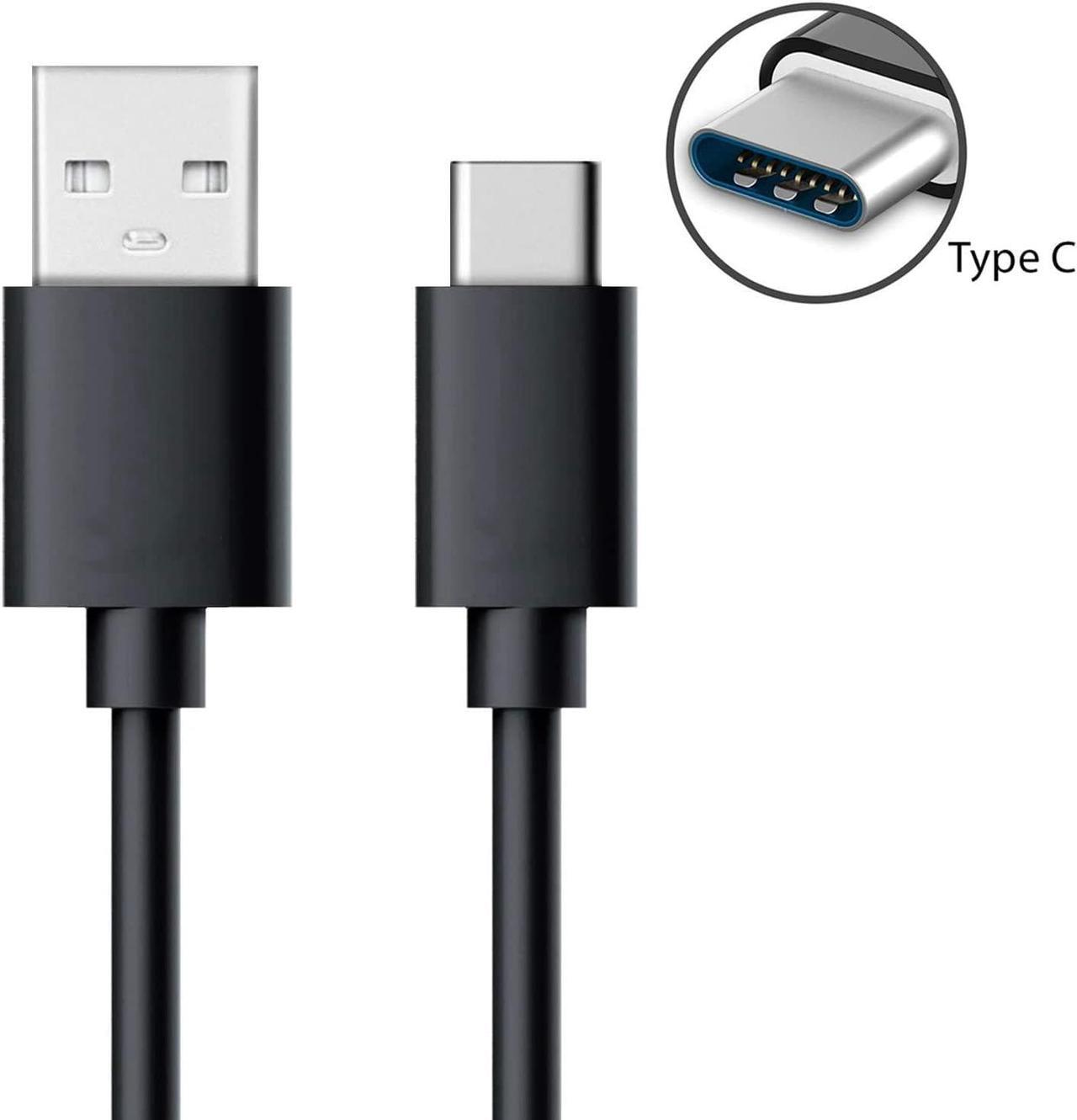 Alt view image 2 of 4 - OEM USB C Cable, 5 Pack 4FT Fast Charging Cable for Nokia 8 V 5G UW - Black (US Version with Warranty)