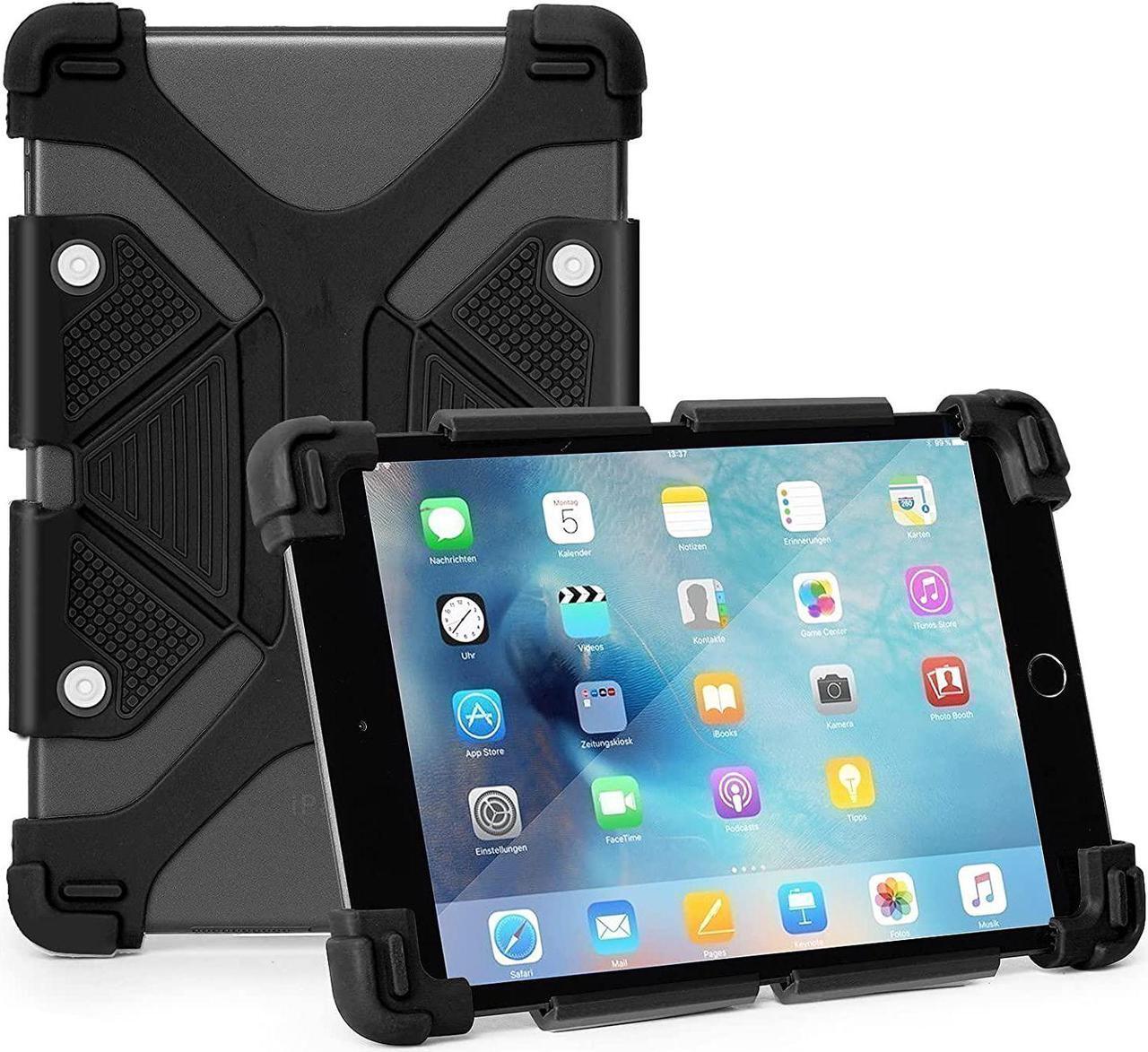 Main image of Universal 8 inch Tablet Case, Silicone Protective Cover 7.9"-8.4" for BLU M8L Plus - Black