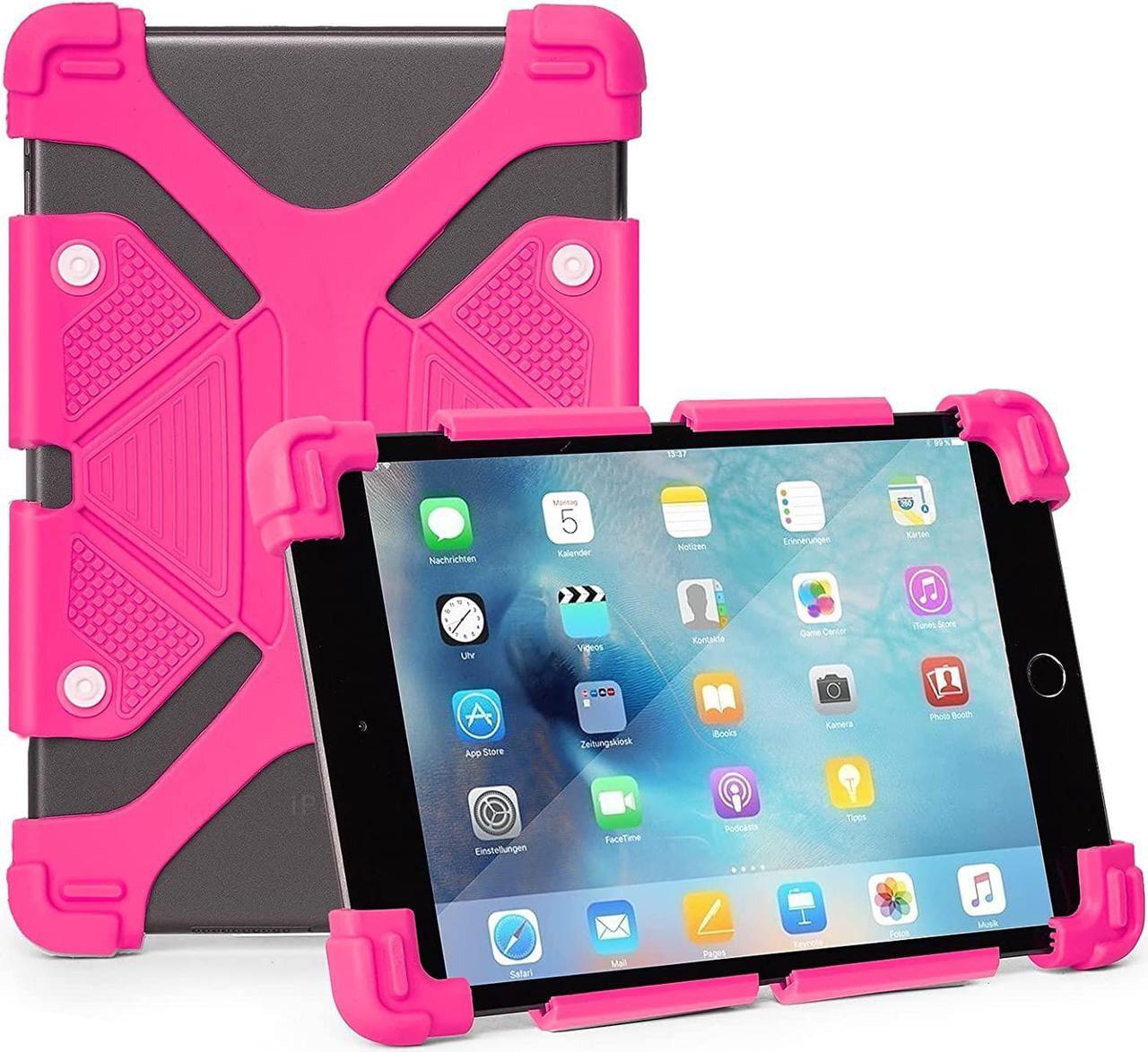 Main image of Universal 8 inch Tablet Case, Silicone Protective Cover 7.9"-8.4" for Lenovo Tab 4 8 - Pink