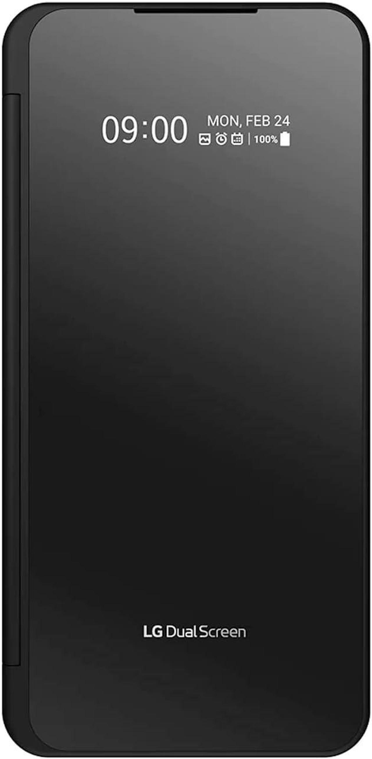 Alt view image 2 of 5 - UrbanX Dual Screen Case for LG V60 ThinQ 5G with Type-C Adapter - Black Without Charging Adapter