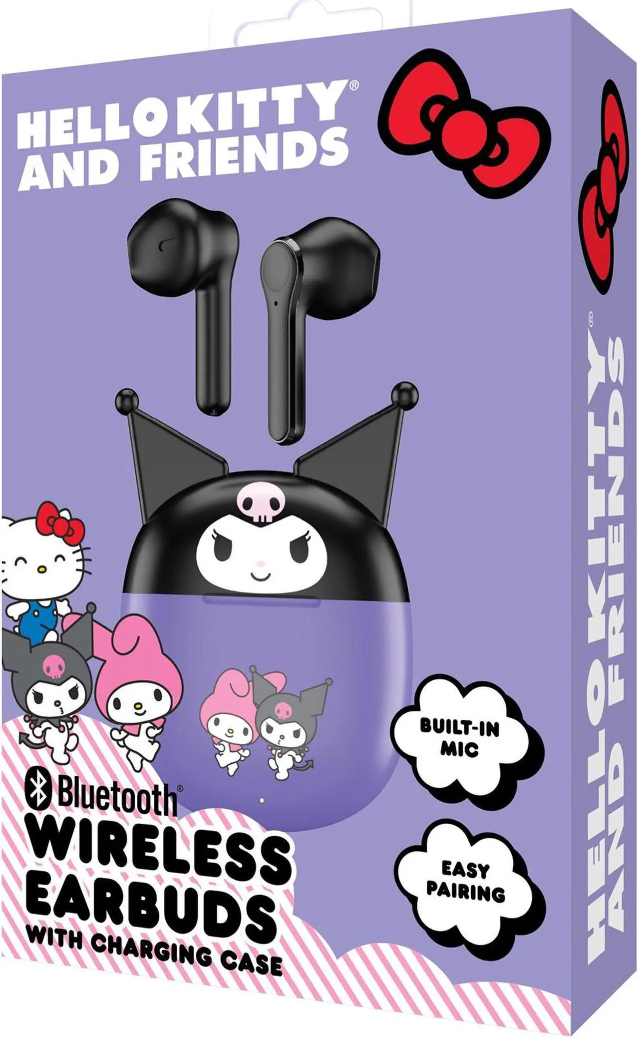 Alt view image 3 of 4 - Hello Kitty Bluetooth Wireless Earbuds With Charging Case
