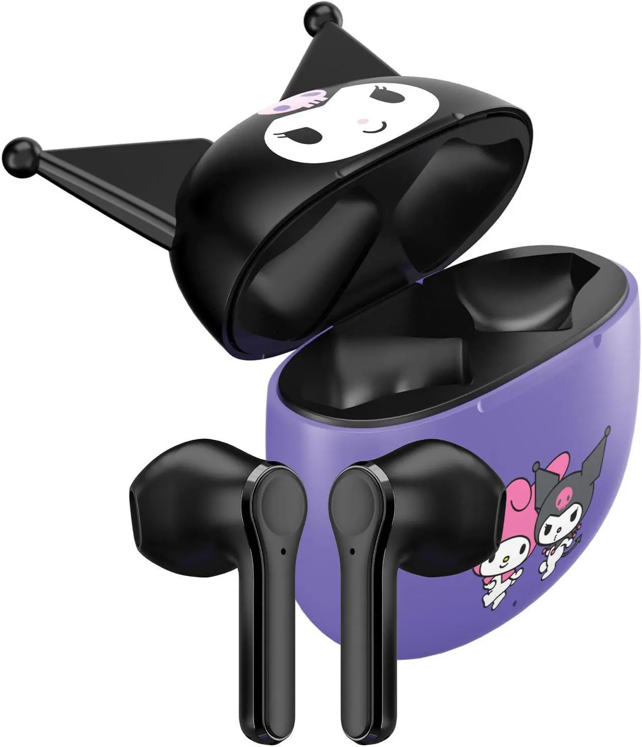 Alt view image 2 of 4 - Hello Kitty Bluetooth Wireless Earbuds With Charging Case