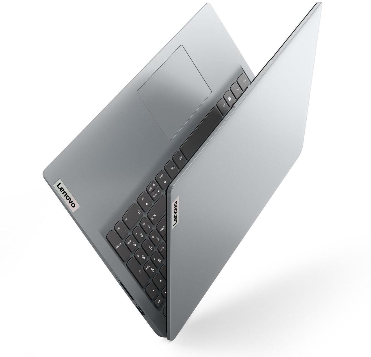 Alt view image 4 of 7 - Lenovo Ideapad 1 Laptop, 15.6 FHD Business Laptop Computer, Intel Core i3-1215U, Windows 11 Pro Laptop, 16GB RAM 512GB SSD, Fingerprint Reader, Cloud Grey