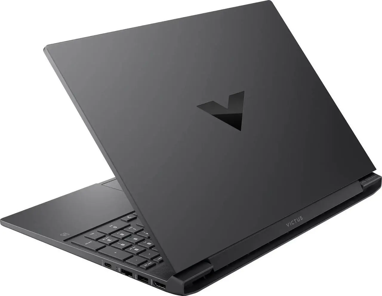 Alt view image 3 of 6 - HP Victus 15 Gaming Laptop, 15.6 FHD IPS Display, 8-Core Intel Core i5-12450H, 32GB RAM 1TB SSD, Windows 11 Pro, Backlit Keyboard, Numeric Keypad, Mica Silver