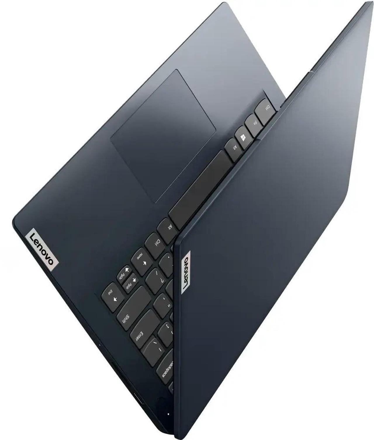 Alt view image 6 of 7 - Lenovo IdeaPad 1 Laptop, 14" HD Essential Laptop, Intel Celeron N4020, 4GB RAM 1.1TB Storage (1TB SSD+128GB eMMC), Windows 11 Pro with 1-Year Microsoft Office 365, Abyss Blue