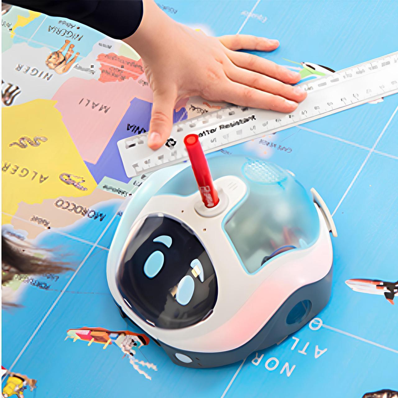 Alt view image 4 of 7 - TTS Loti-Bot Coding Robot, Programmable STEAM Block-Based Robots Educational Early Years Programming Bot