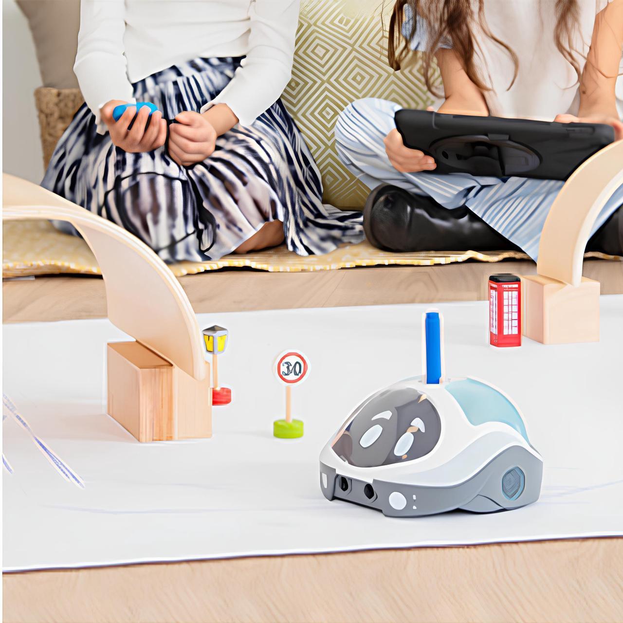 Alt view image 5 of 7 - TTS Loti-Bot Coding Robot, Programmable STEAM Block-Based Robots Educational Early Years Programming Bot