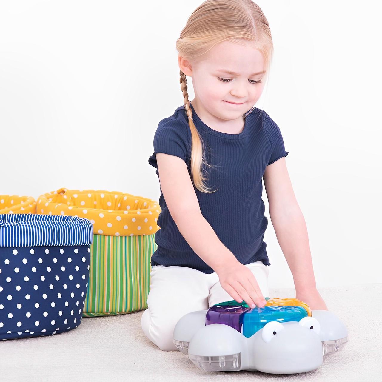 Alt view image 6 of 7 - TTS Light Up Robot for Kids, Early Years Glow & Go Bot STEM Multi Sensory Educational Learning Activity Glowing Robot for Children