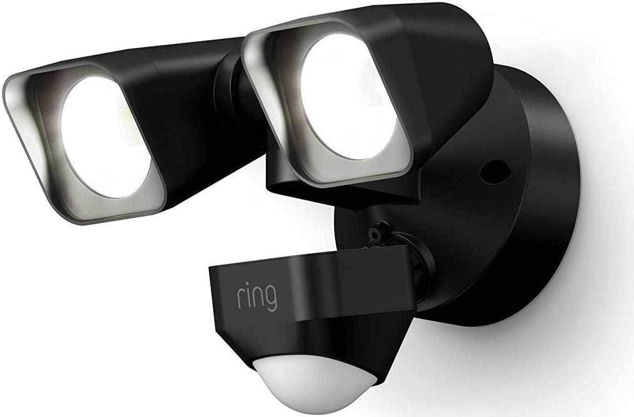 Alt view image 7 of 7 - Ring 5W21S8-BEN0 Introducing Ring Smart Lighting - Floodlight, Wired - Black