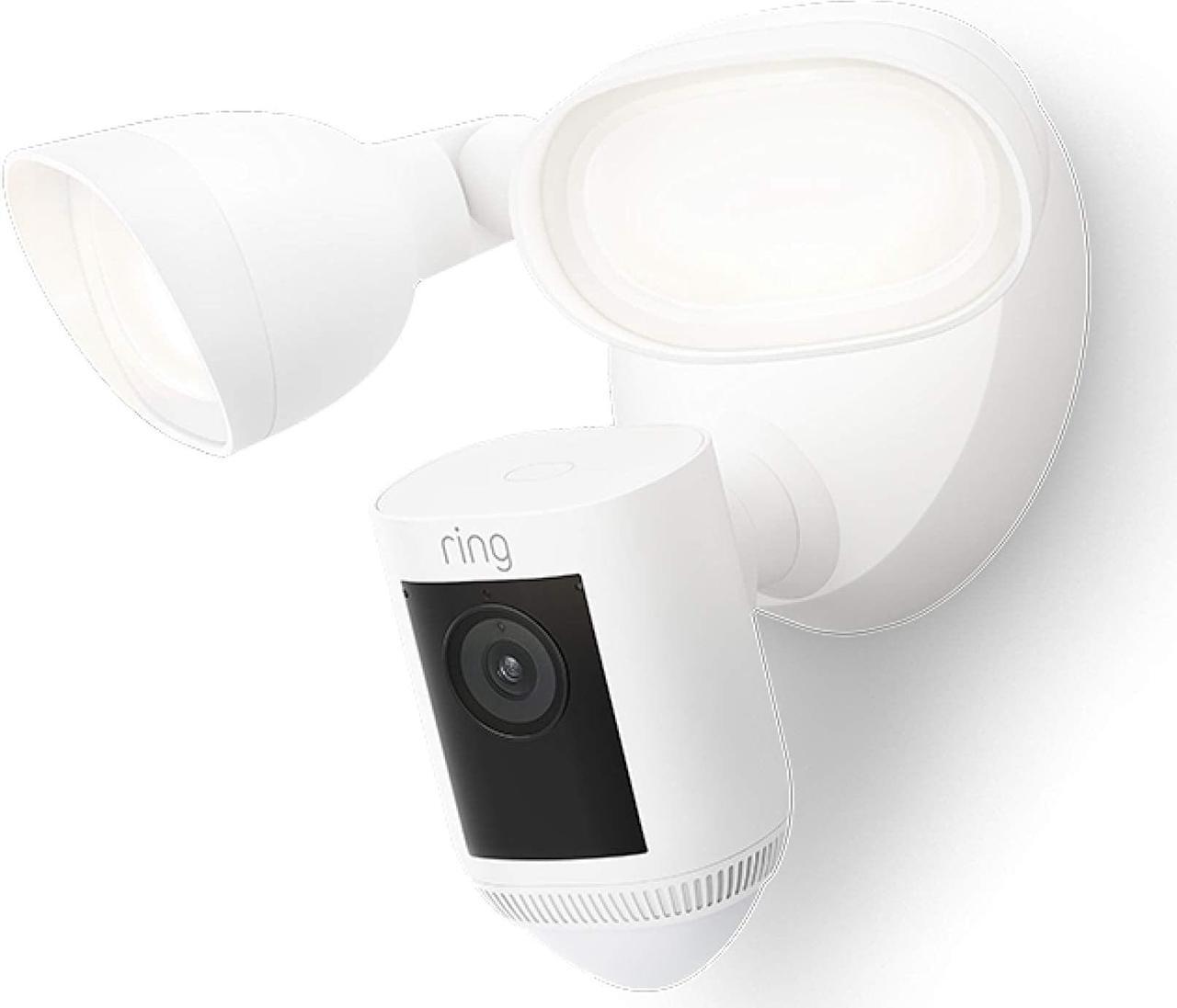 Alt view image 9 of 18 - Ring B08FCWQWDZ Floodlight Cam Wired Pro Surveillance Camera - 1080p - 1800 Lumens - LED - Outdoor - Wired - Night Vision - Amazon Alexa - Black