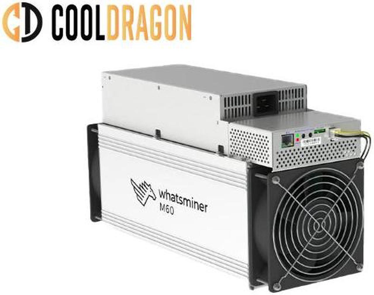 Cooldragon New stock and preorder New Whatsminer M60 178T SHA-256 BTC Miner