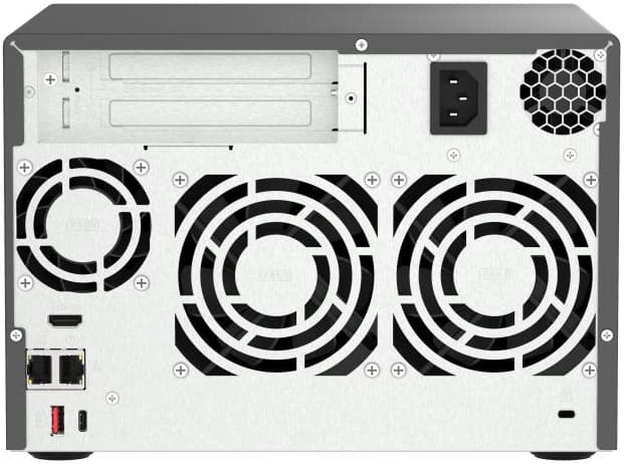 Alt view image 5 of 6 - QNAP TVS-h674-i3-16G 6Bay 2.5GbE NAS Network Storage Server Home Desktop Enterprise Private Cloud(without HDD)