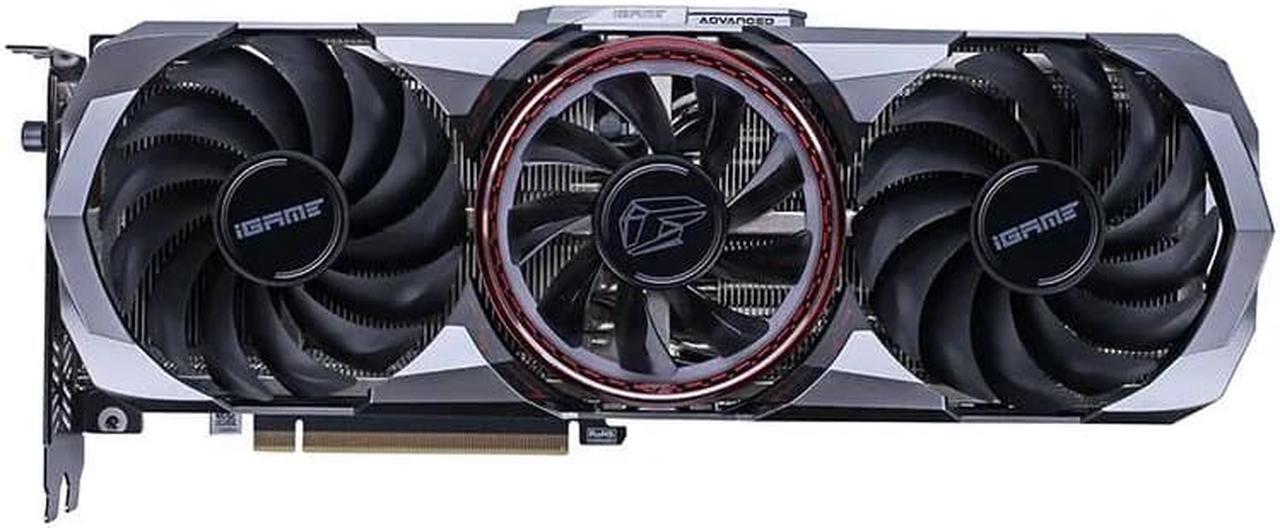 Alt view image 2 of 5 - Colorful iGame GeForce RTX 3080 Advanced OC 10G LHR GDDR6X Gaming Computer Graphics Card