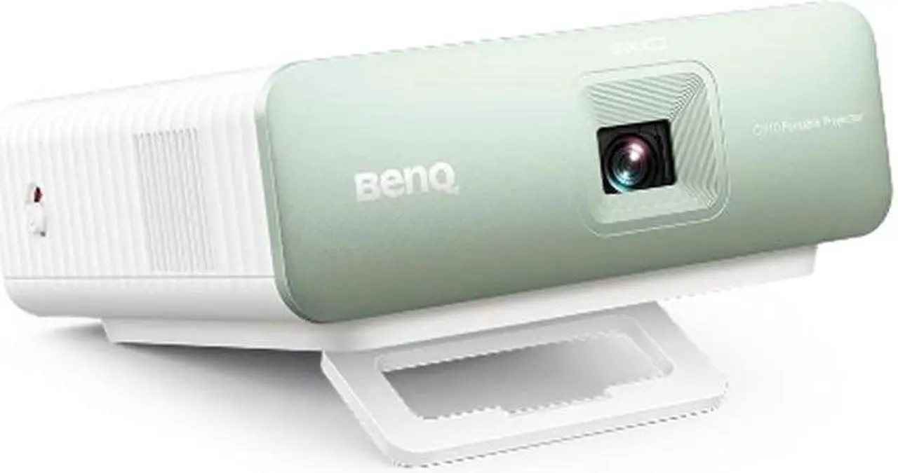 Alt view image 6 of 6 - BenQ LED Mini Micro Portable Projector GV10 Home Theater Projector