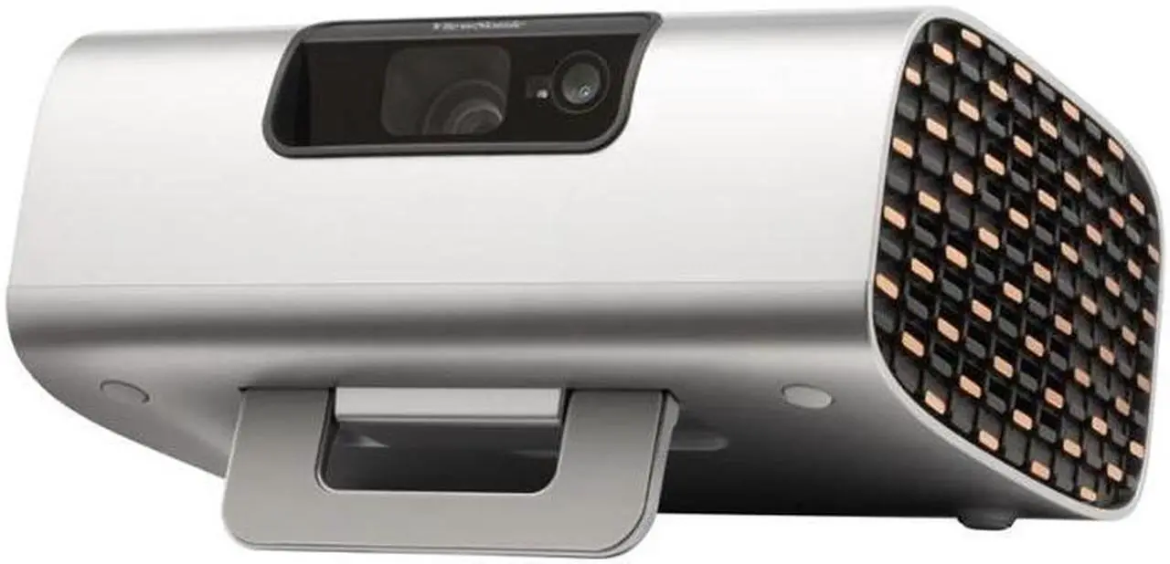 Alt view image 3 of 5 - ViewSonic M10 High Bright RGB 3Color Laser Wireless Home Theater Micro Projector