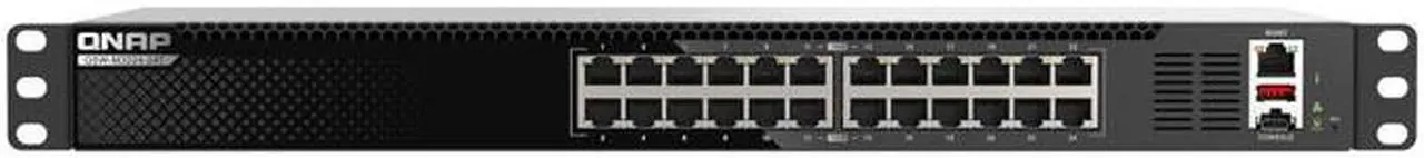 Alt view image 2 of 6 - 2024 QNAP QSW-M3224-24T Network L3 Lite Managed Switch 24 10GBASE-T Network Ports
