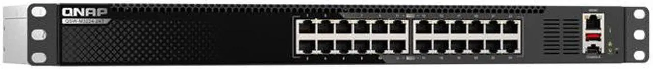 Alt view image 5 of 6 - 2024 QNAP QSW-M3224-24T Network L3 Lite Managed Switch 24 10GBASE-T Network Ports