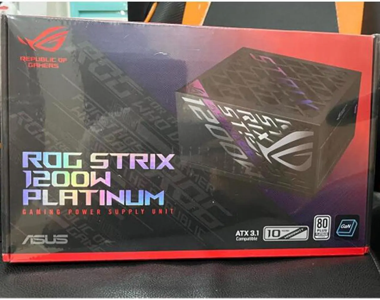 Main image of ASUS ROG STRIX 1200W Platinum Power Supply.---International Version No Warranty, [Shipping in 7 working days]