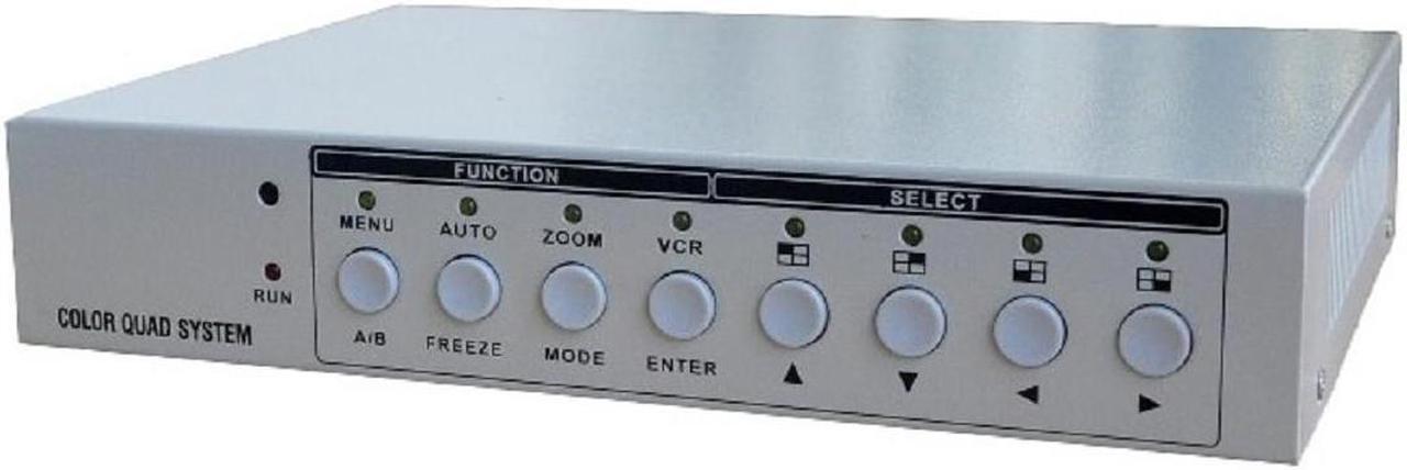 Main image of BENESTON 4 Channel 4CH Color Quad System Video Splitter CCTV DVR Camera Processor Remote Control / Security / Taiwan / 4CH QUAD Processor