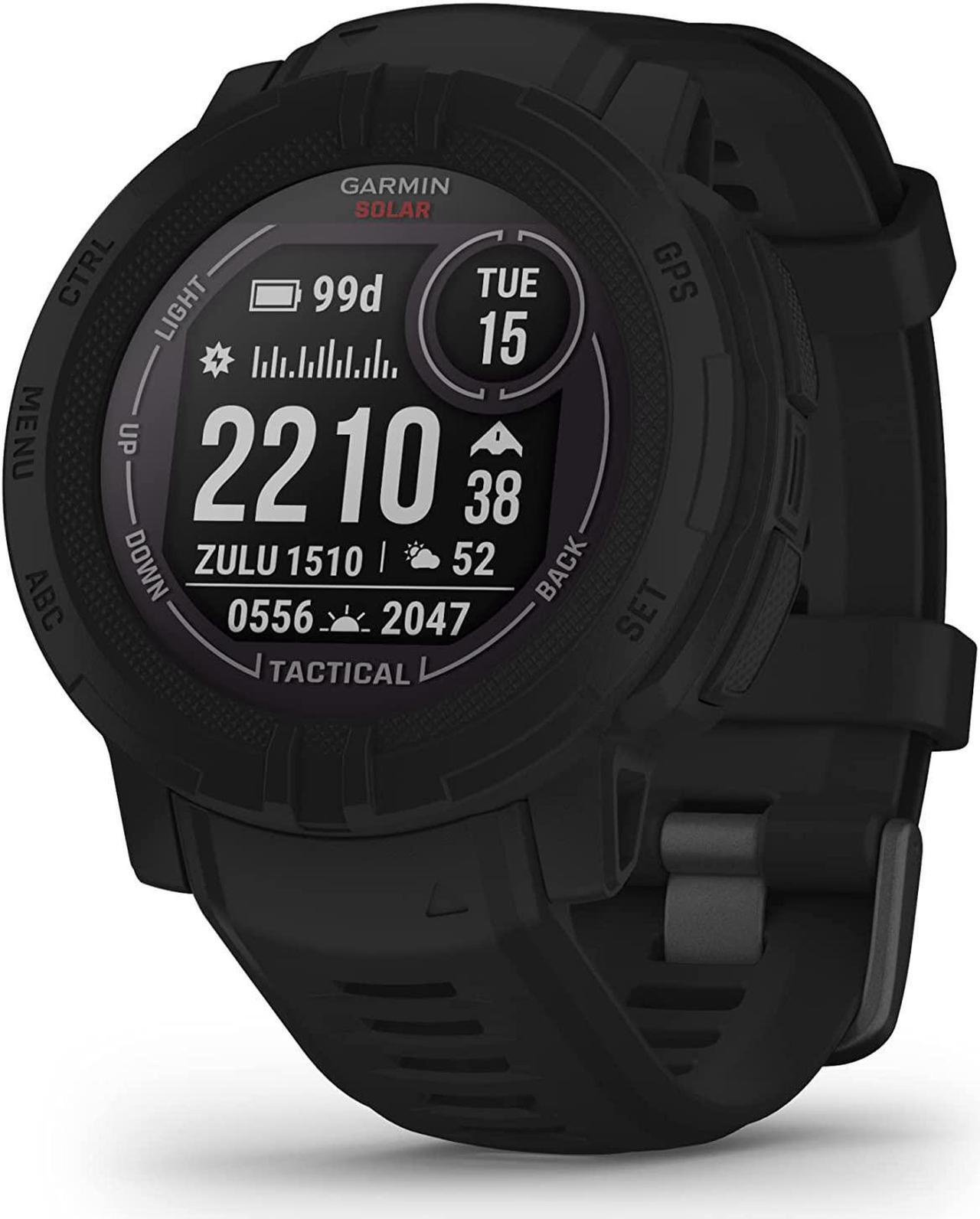 Alt view image 5 of 15 - Garmin Instinct 2 Solar - Tactical Edition, Black | Smart Watch 010-02627-13