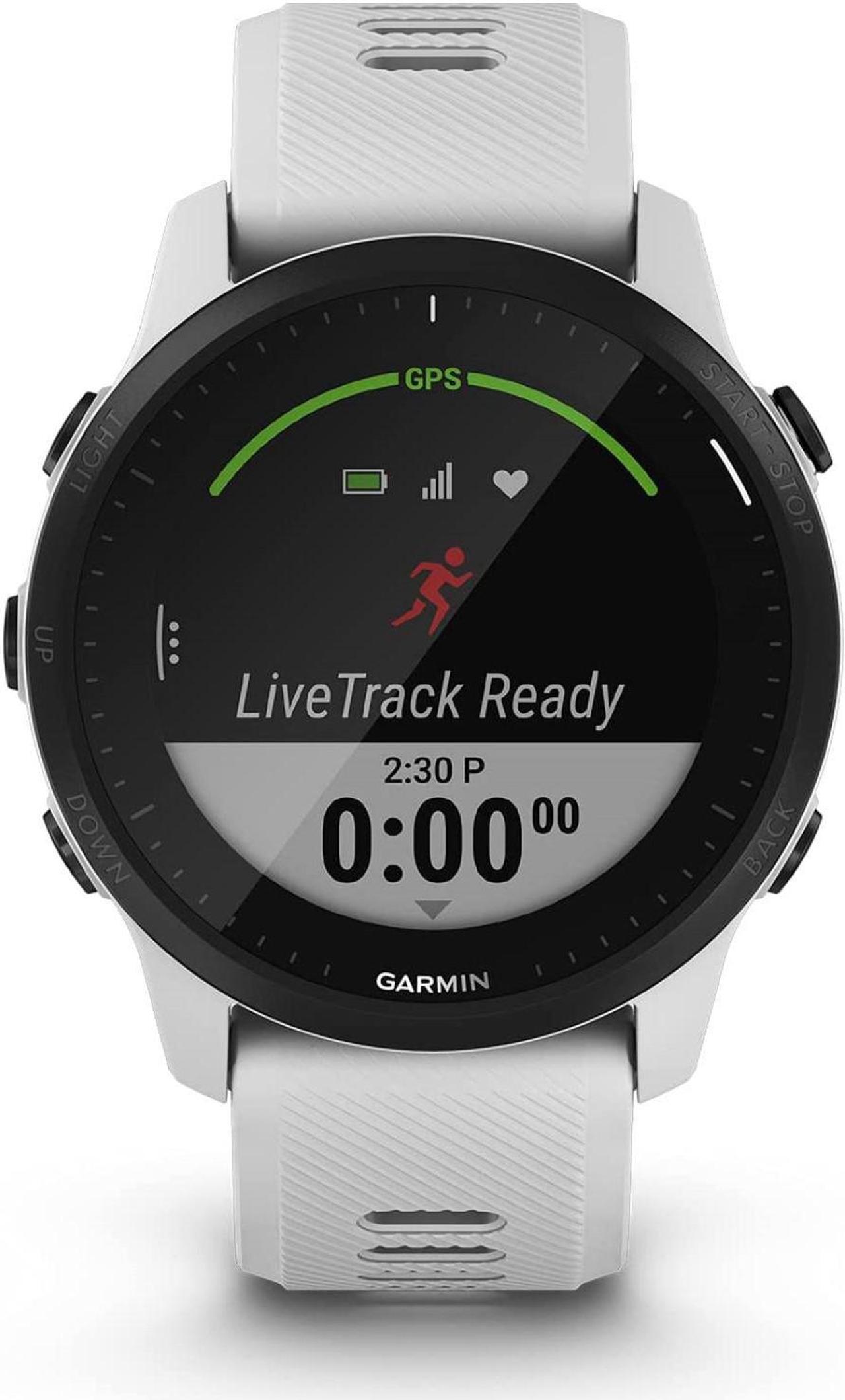 Alt view image 12 of 17 - Garmin Forerunner 945 LTE GPS Smartwatch, Whitestone #010-02383-01