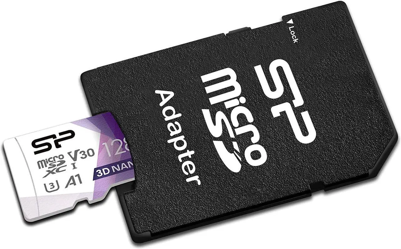 Alt view image 6 of 6 - Silicon Power 2-Pack 128GB Micro SD Card | U3 SDXC | Up to 100MB/s High Speed | Memory Card | for Cams, DJI Pocket and Drones