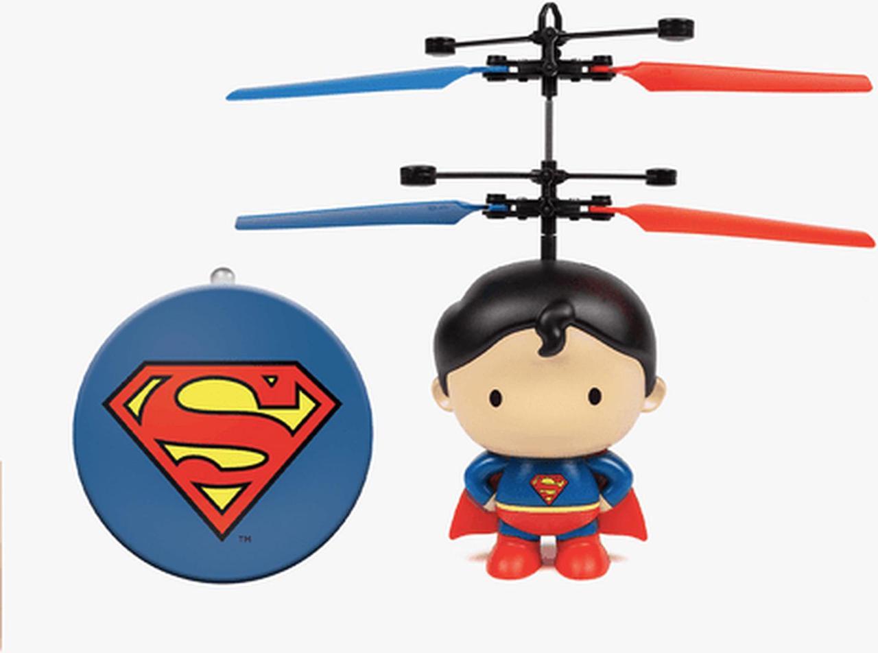 DC Licensed Superman 3.5 Inch Flying Figure UFO Big Head Helicopter