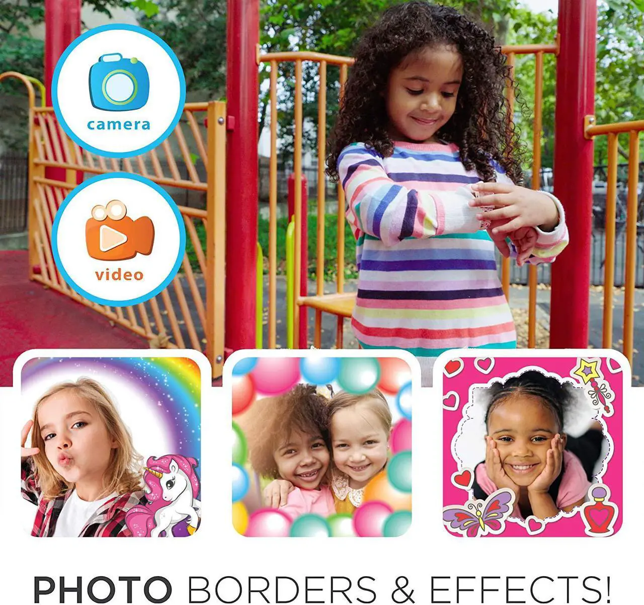 Alt view image 4 of 7 - Smart Watch for Kids PlayZoom 2 - Video Camera Selfies STEM Learning Educational Fun Games, MP3 Music Player Audio Books Touch Screen Sports Digital Watch Gift for Kids Toddlers Boys Girls Fun Prints