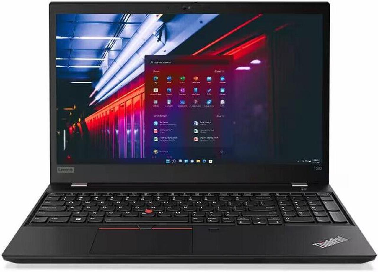 Lenovo ThinkPad T590 15.6" FHD Full HD (1920x1080) Business Laptop (Intel Quad-Core i7-8565U, 16GB DDR4 RAM, 256GB PCIe M.2 SSD) Backlit, Type-C Thunderbolt 3, Webcam, HDMI, RJ-45, Windows 11 Pro