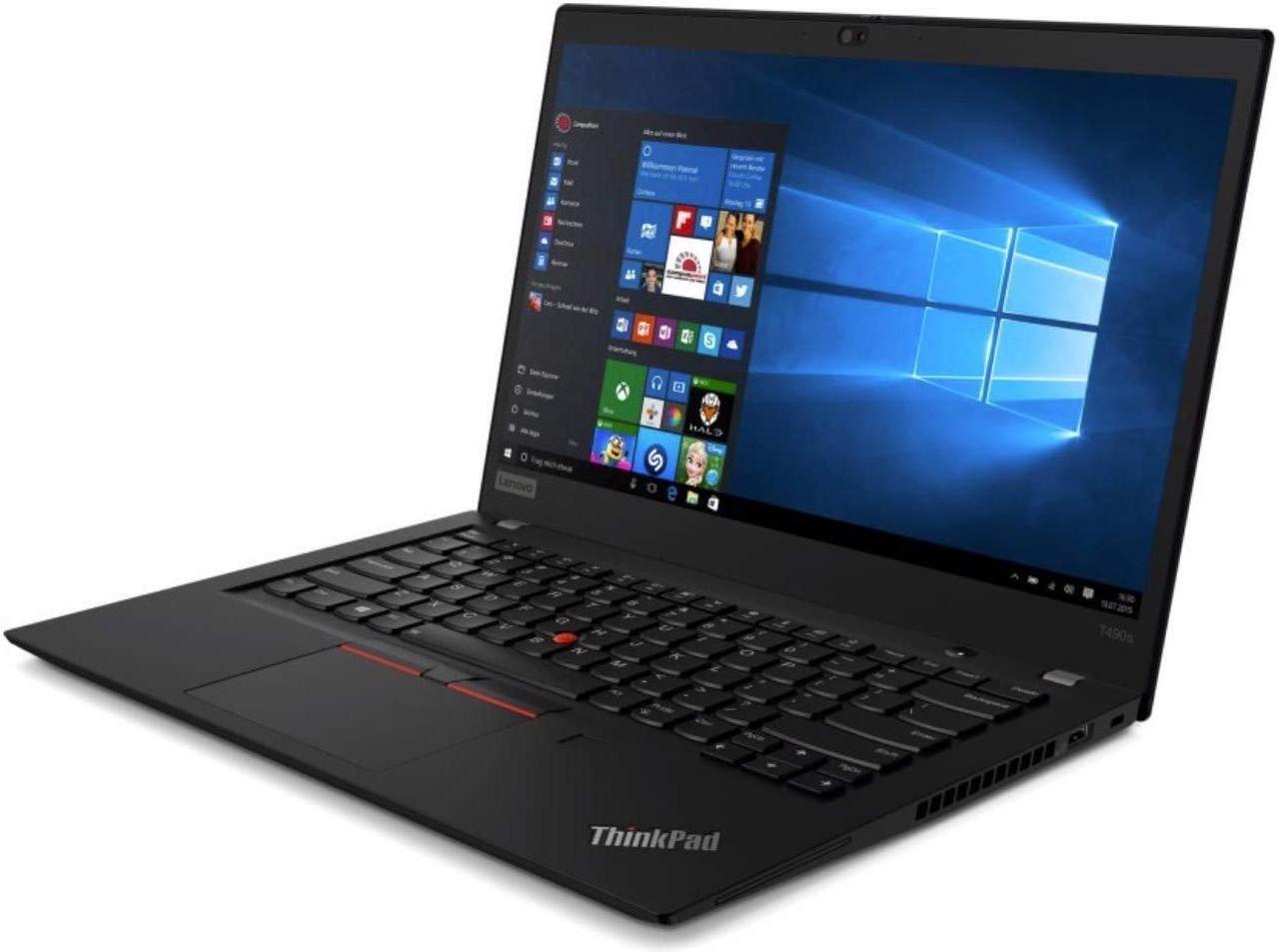 Alt view image 2 of 4 - Restored Lenovo Thinkpad T490S - 14" Intel Core i5-8265U 4GB RAM 256GB Storage - Windows 10 (Refurbished)