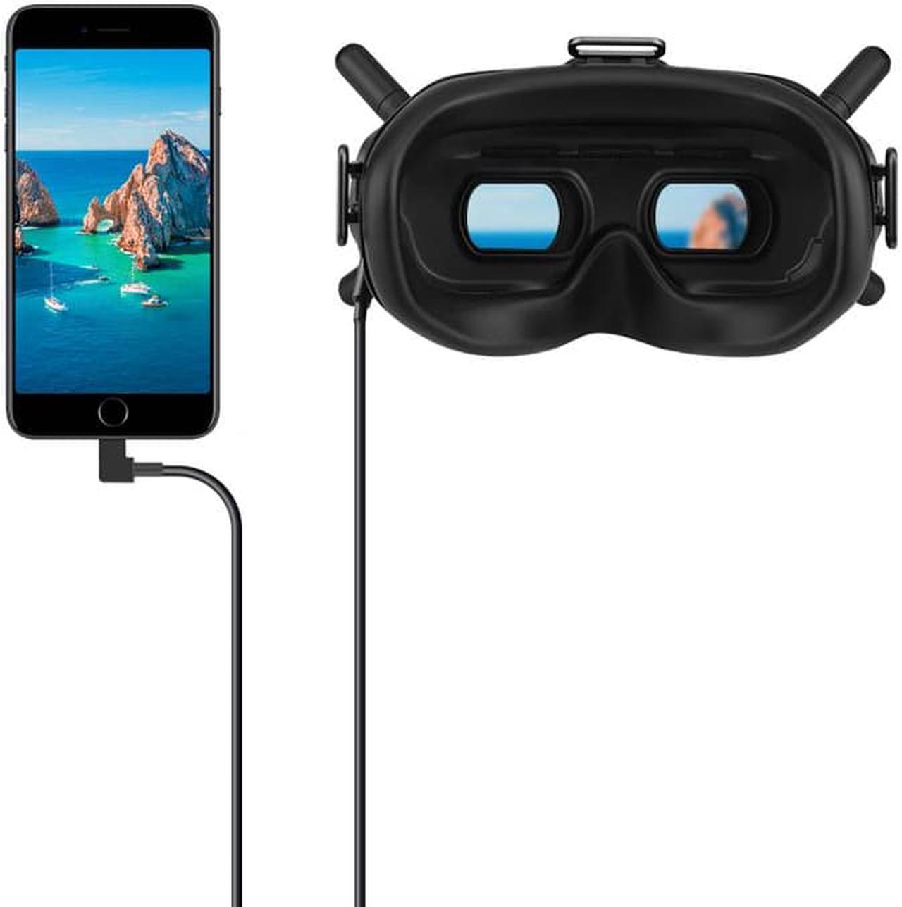 Alt view image 6 of 7 - Adapter Cable Phone / Tablet Data Cable Date Line for DJI Avata/FPV goggles 2 Glassess Accessories