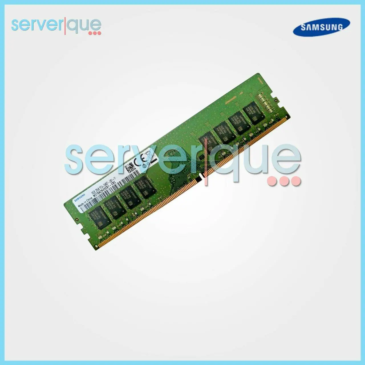 Alt view image 5 of 6 - Samsung 16GB DDR4 2Rx8 PC4-2400T-UB1-11 M378A2K43CB1-CRC Desktop DIMM RAM Memory