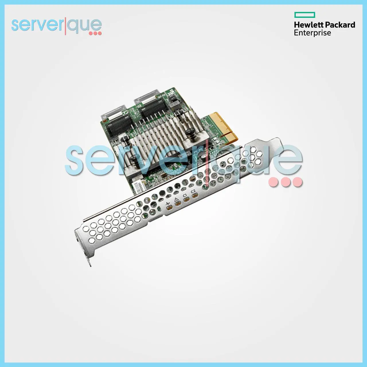 Alt view image 3 of 3 - HP H240 Dual Port 12G SAS / 6G SATA PCI-E 3.0 x8 Smart HBA
