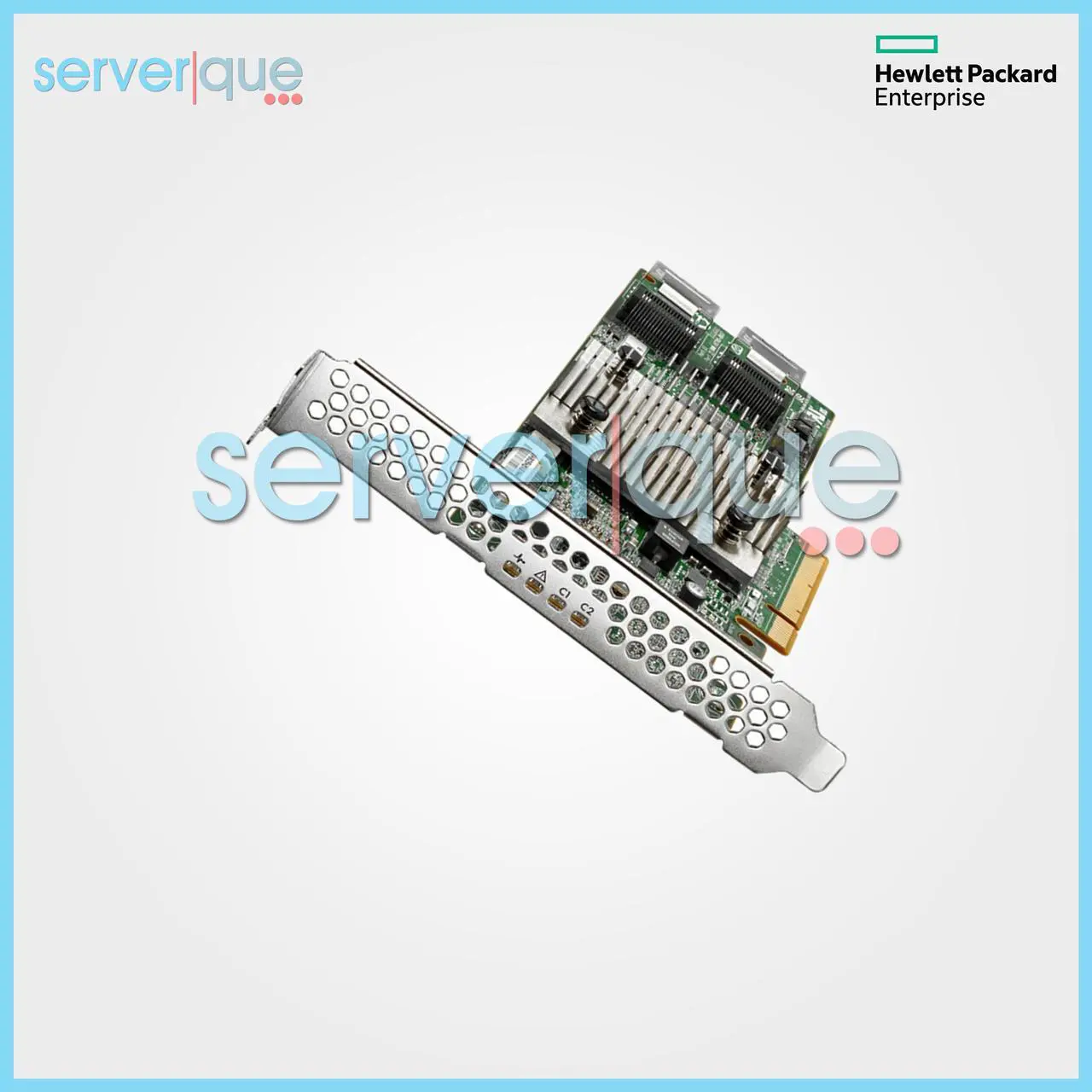 Alt view image 2 of 3 - HP H240 Dual Port 12G SAS / 6G SATA PCI-E 3.0 x8 Smart HBA