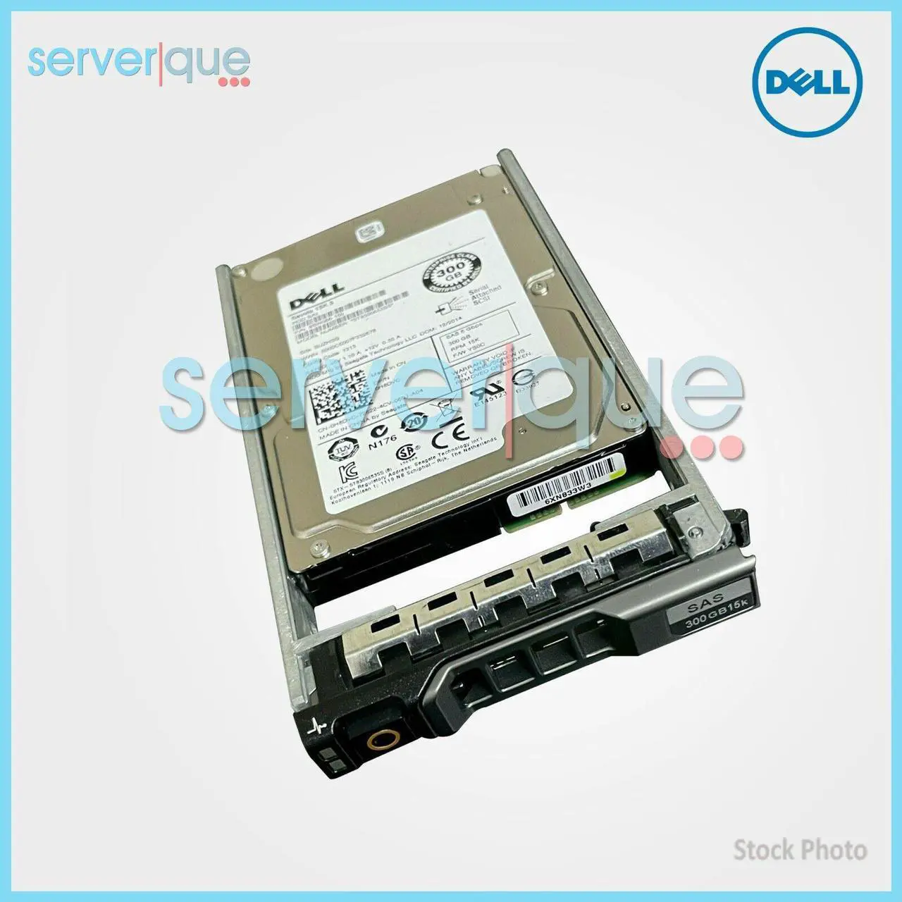 Alt view image 10 of 13 - Dell H8DVC 300GB 15K SAS 2.5" Hard drive