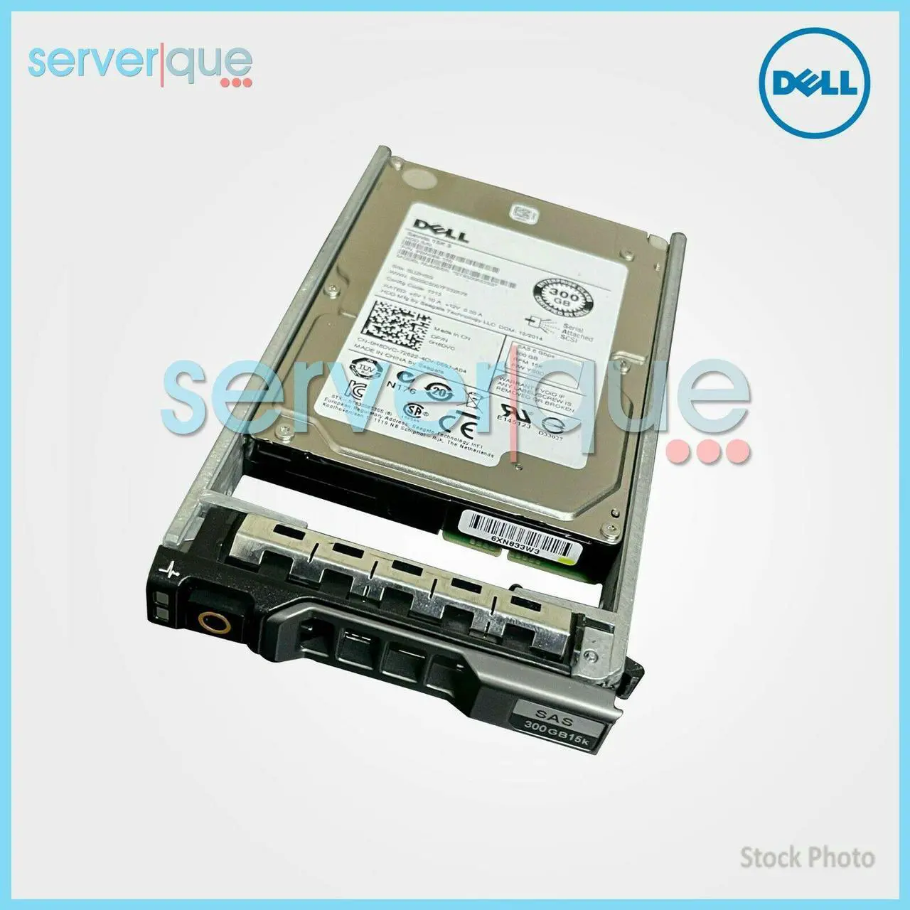 Alt view image 11 of 13 - Dell H8DVC 300GB 15K SAS 2.5" Hard drive